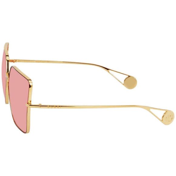 NEW Gucci Pink and Gold Butterfly Women\'s Sunglasses main image 4